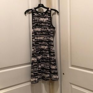 Spandex Tie Die A-line Dress